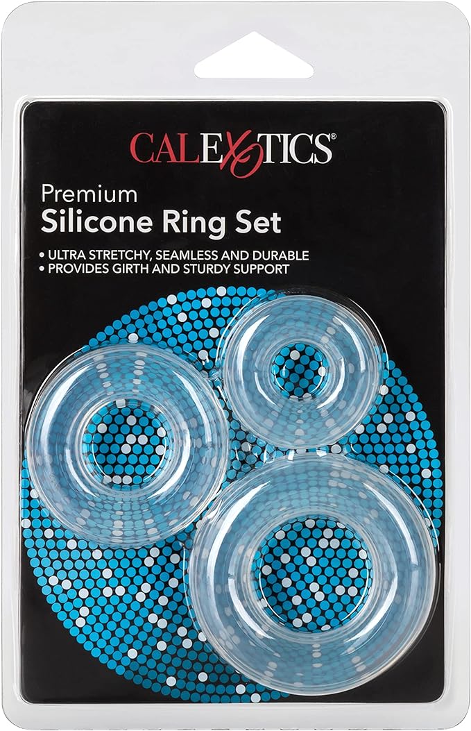 CALEXOTICS PREMIUM SILICONE RING SET