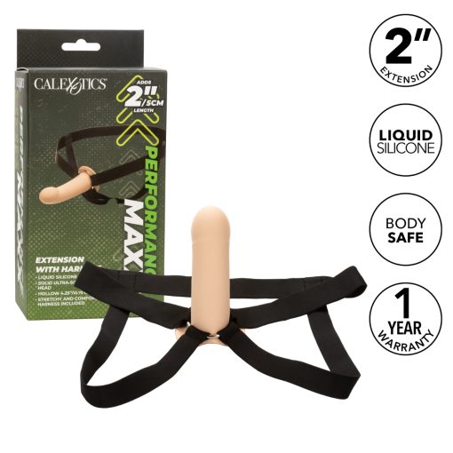 CALEXOTICS PERFORMANCE MAXX EXTENSION WITH HARNESS