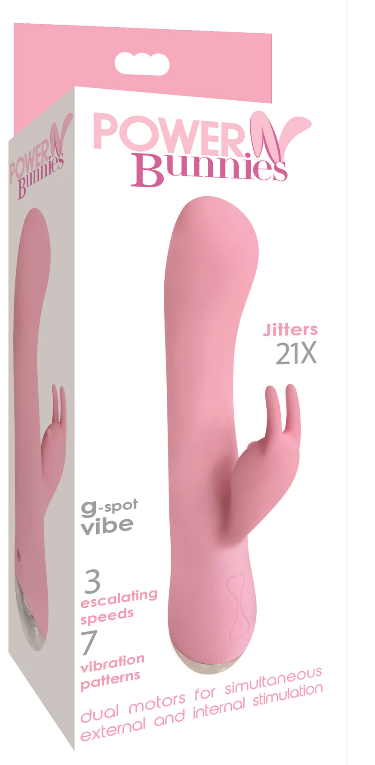 power bunnies silicone g-spot vibe