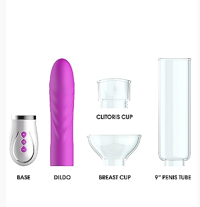 pumped twister 4 en 1 rechargeable couples pum kit