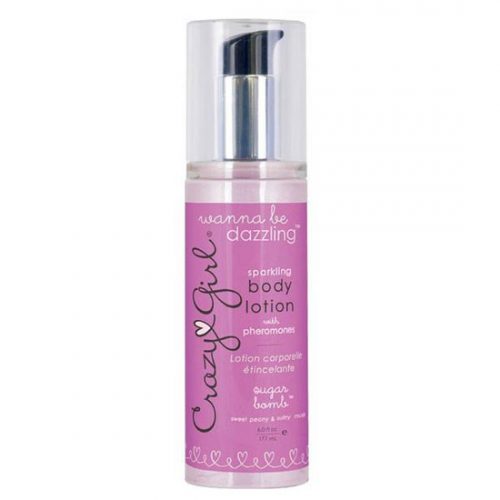 crazy  girl sparkling  body lotion