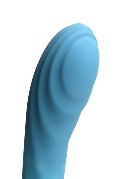 simply sweet  rippled silicone dildo