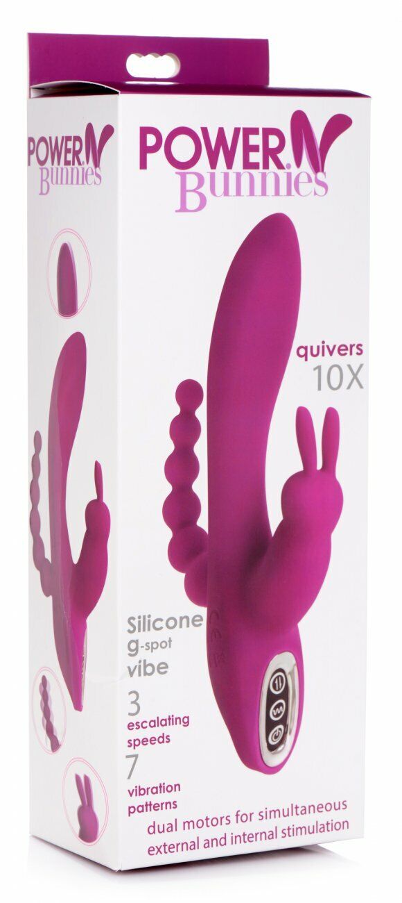 POWER BUNNIES SILICONE G-POT  VIBE