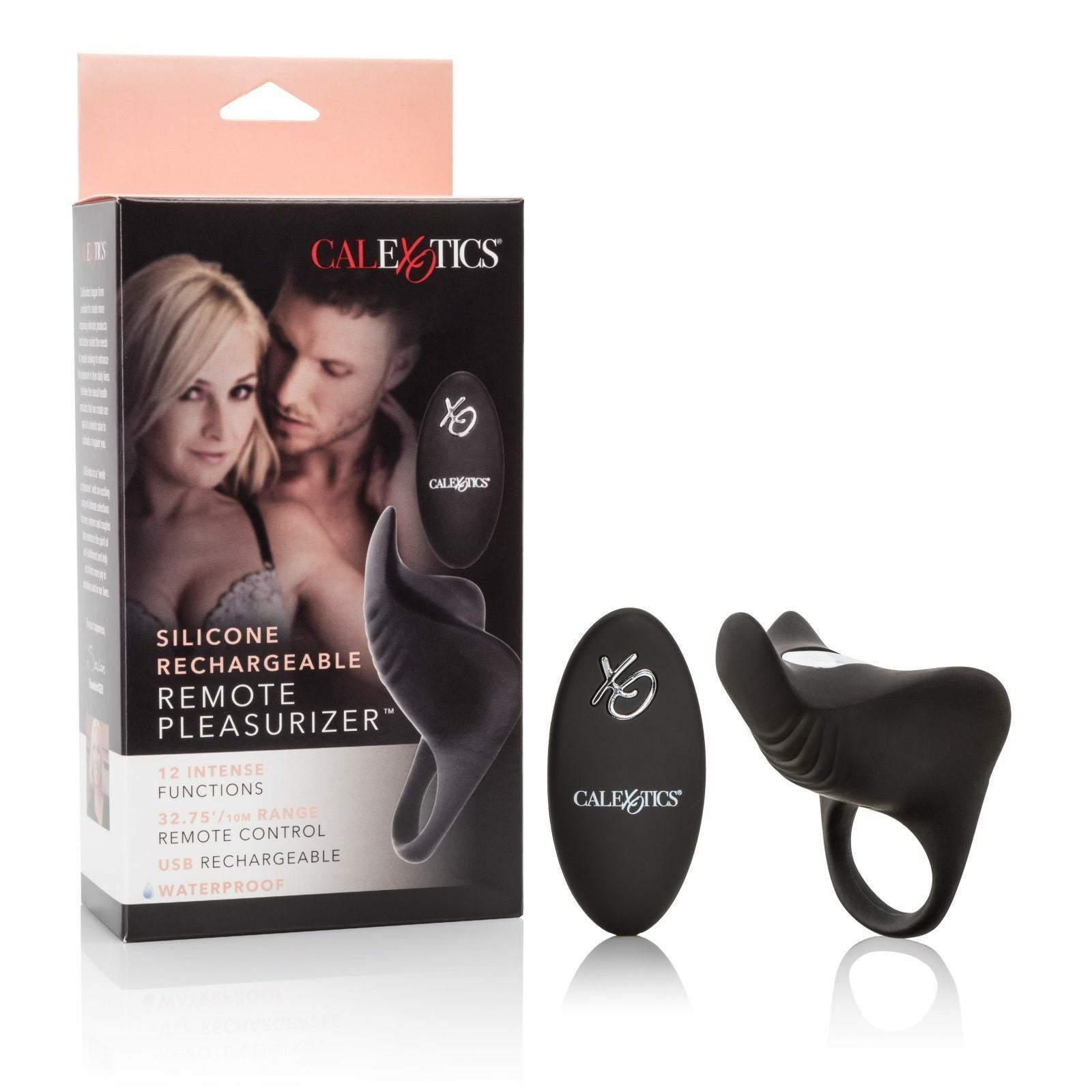 CALEXOTICS SILICONE RECHARGEABLE REMOTE PLEASURIZER