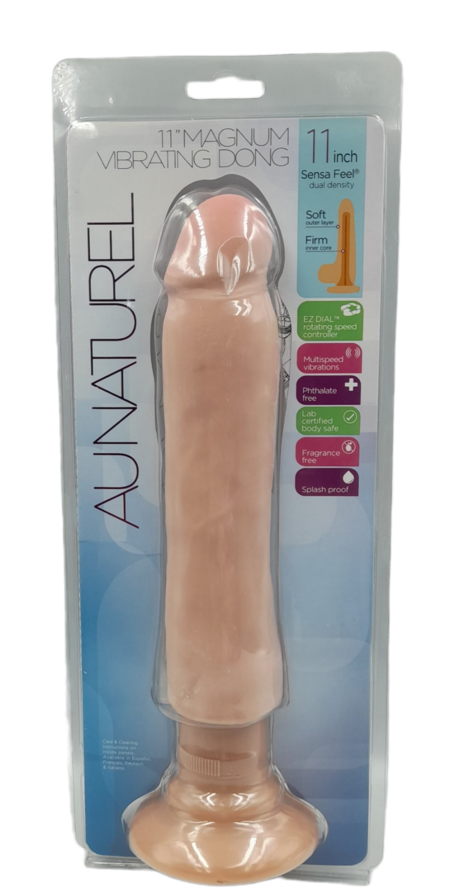 AUNATUREL 11"MAGNUM VIBRATING DONG