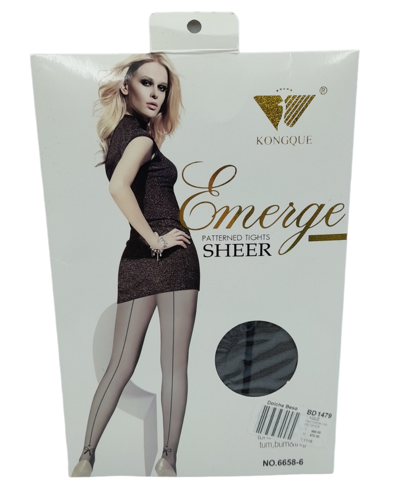 EMERGE PATTERNED TIGHTS