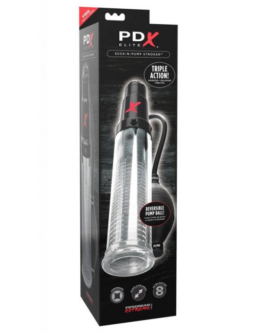 PDX ELITE  SUCK-N-PUMP STROKER