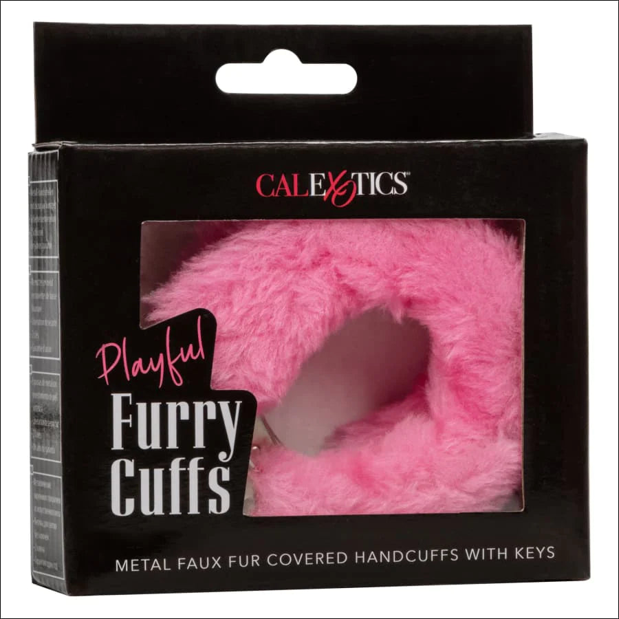 CALEXOTICS  PLAYFUL FURRY CUFFS