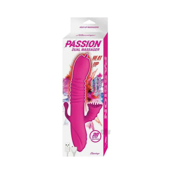 PASSION DUAL MASSAGER HEAT UP