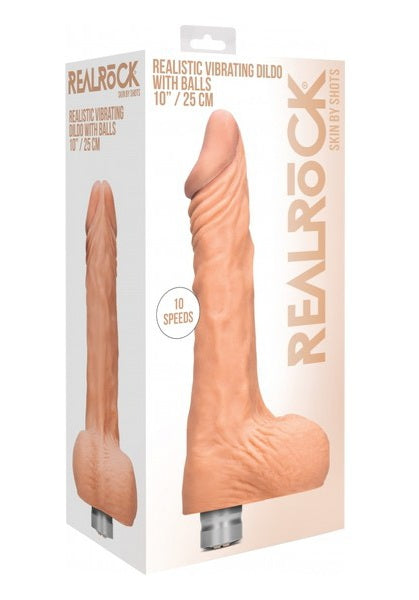 REALROCK REALISTIC VIBRATING 10"7/25 CM