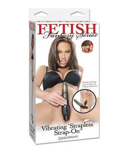 FETISH VIBRATING STRAPLESS STRAP-ON