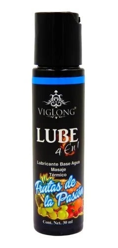 VIGLONG LUBE  FRUTAS DE LA PASIÓN  4 EN 1